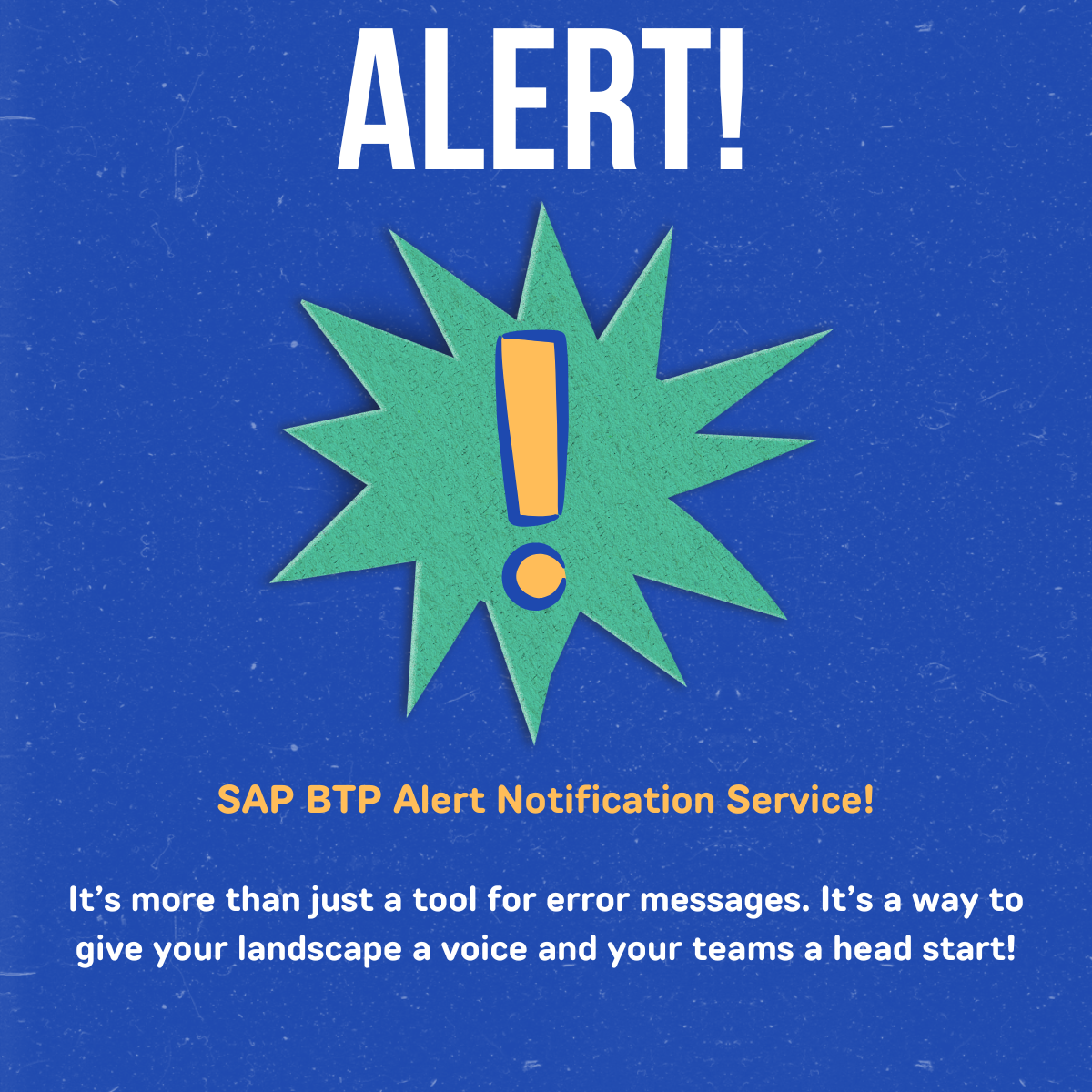 SAP BTP Alert Notification Service โ How to Handle Anomalies